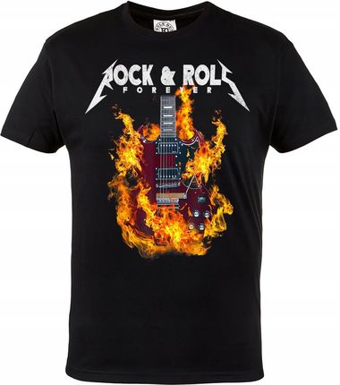Koszulka Muzyczna Dla Muzyka Gitara Rock And Roll