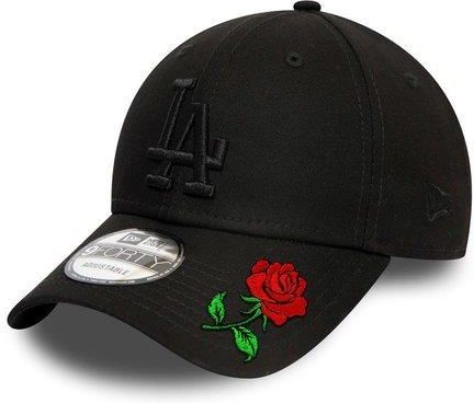 New Era Los Angeles Dodgers Rose Emblem 9FORTY A-Frame Snapback