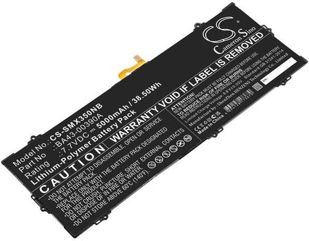 Cameron Sino Samsung Chromebook 15.6" / Ba43-00390A 5000Mah 38.50Wh Li-Polymer 7.7V (CSSMX350NB)