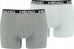 Head Bokserki Męskie Basic Boxer 2P Gray r. L