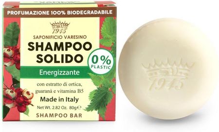 Saponificio Varesino Szampon Do Włosów W Kostce Shampoo Solido Energizzante 80 g
