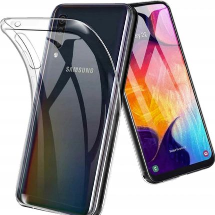 Etui Slim Case Clear + Szkło do Samsung Galaxy A50