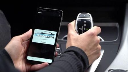 Blokada skrzyni biegów E-JOYLOCK BMW Aplikacja