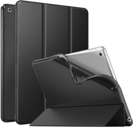 D-Pro Smart Case TPU Soft-Gel Back Cover - Etui Z Klapką iPad 10.2 / Pro 10.5 / Air 3 2019 (Black)