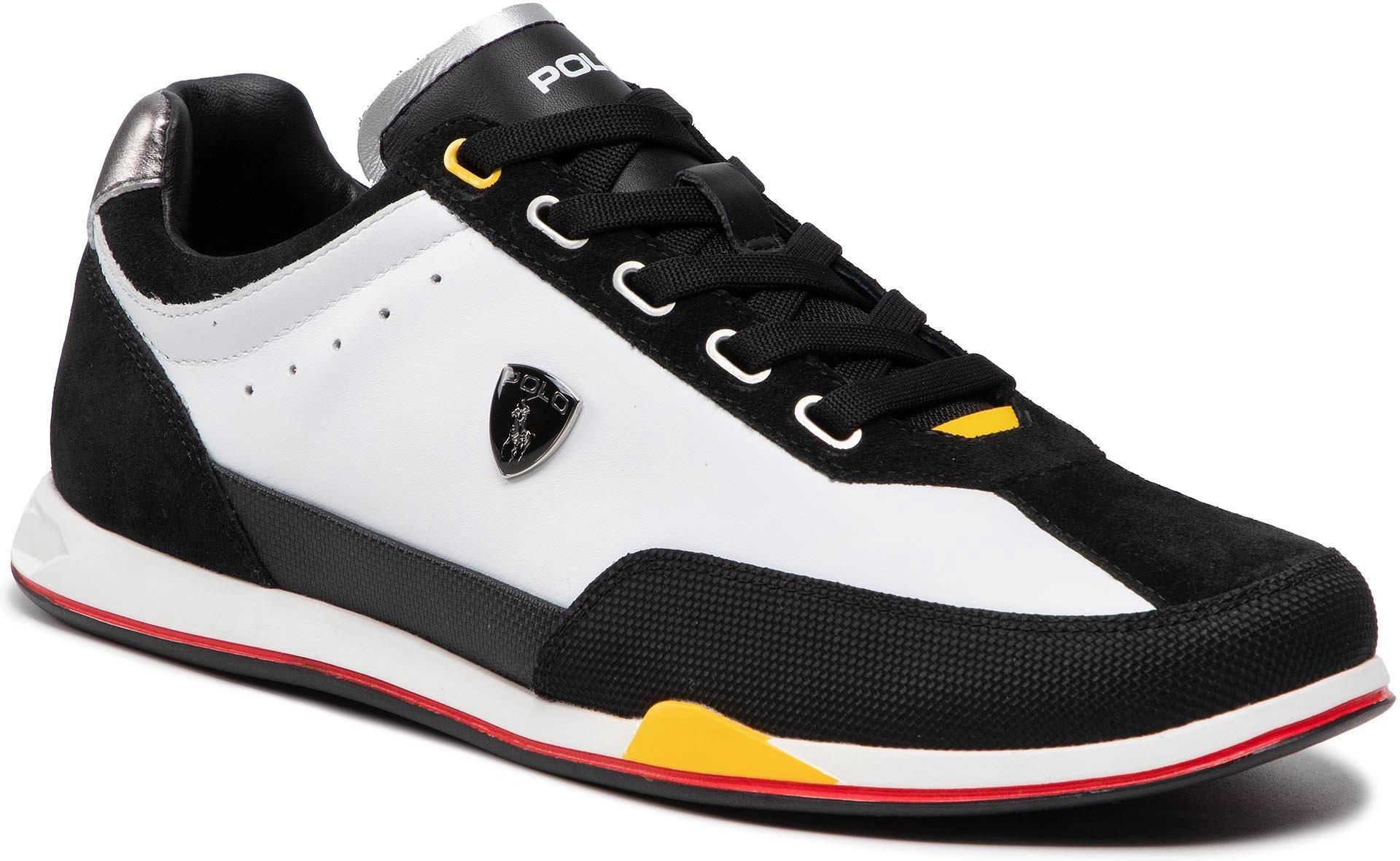 Sneakersy POLO RALPH LAUREN - Irvine Low 809860987001 White/Black - Ceny i  opinie 