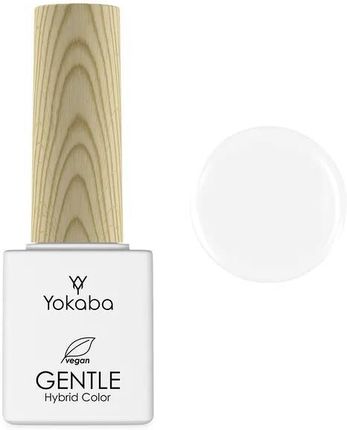 Yokaba 02 Simple White Lakier Hybrydowy Gentle Hybrid Color Coat Uv/Led 7ml