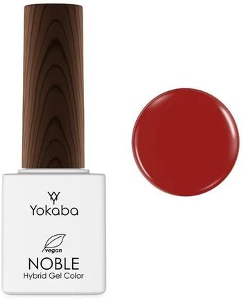 Yokaba 37 Classic Red Lakier Hybrydowy Noble Hybrid Gel Color Coat Uv/Led 7ml