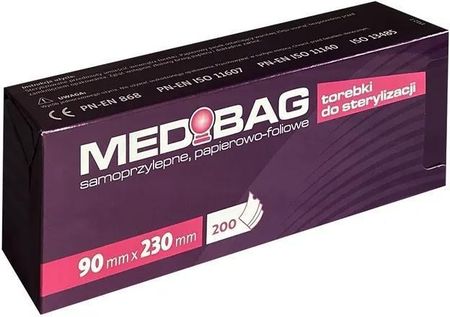 Medilab Medibag 90X230 Mm Torebki Do Sterylizacji