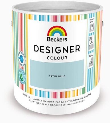Beckers Designer Colour Satin Blue 2,5l