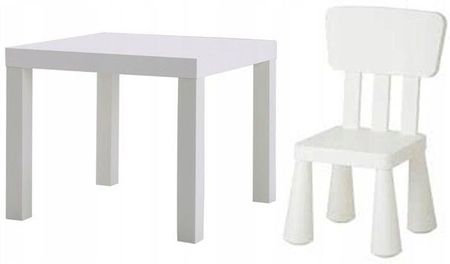Ikea Stolik Lack + Krzesełko Mammut Dla Dziecka