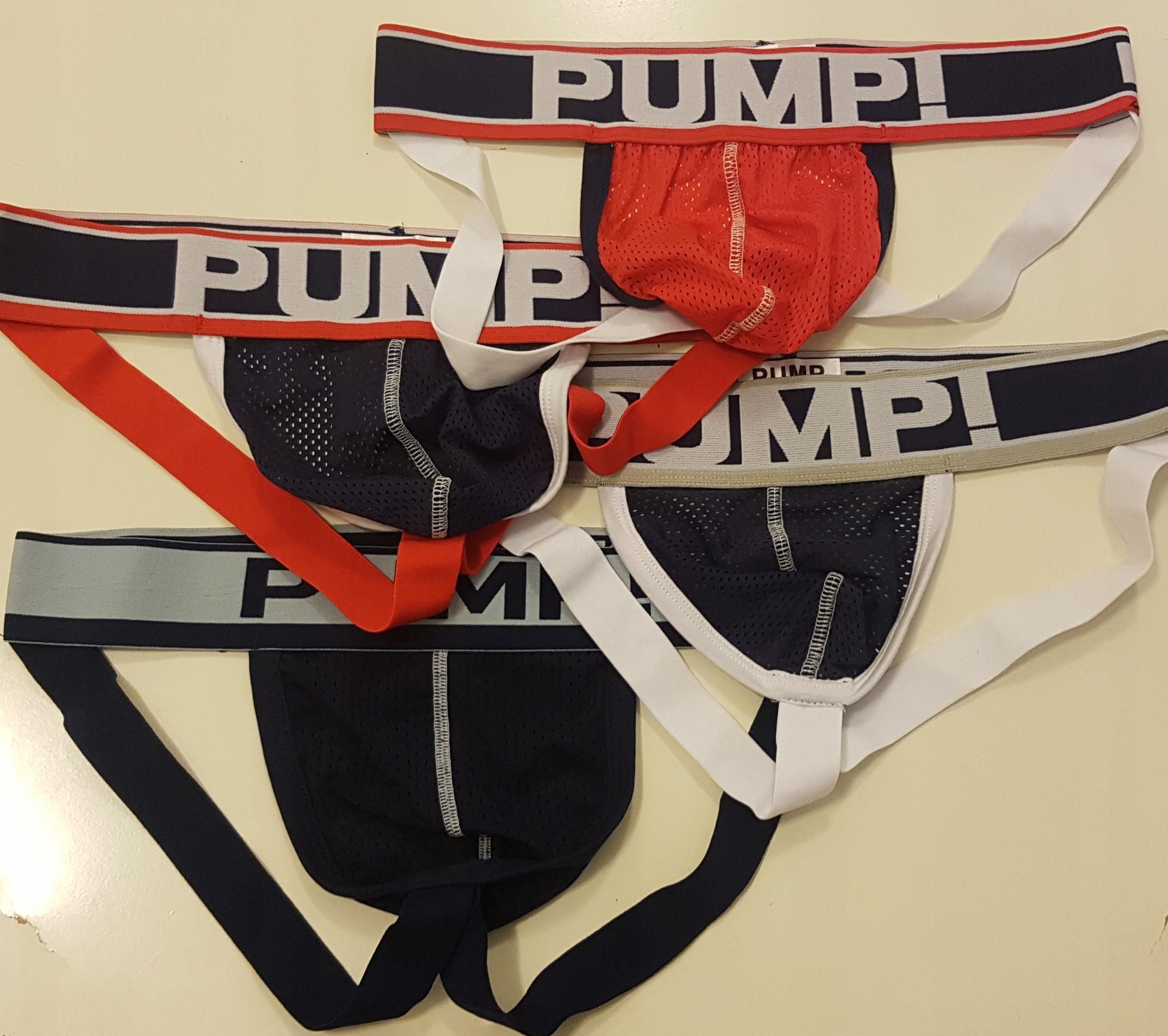 Pump Jockstrap Majtki XL Czerwony Fever Red Siatka Ceny i opinie