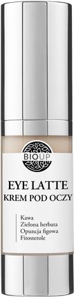 Krem Pod Oczy Eye Latte – Komfort Rozjaśnienie Poprawa Elastyczności 15 ml Bioup
