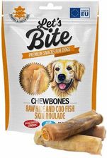 Let'S Bite Chewbones Raw Hide&Cod Fish Skin 135G