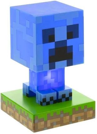 Mini Lampa Minecraft Creeper Charged Lampka Nocna