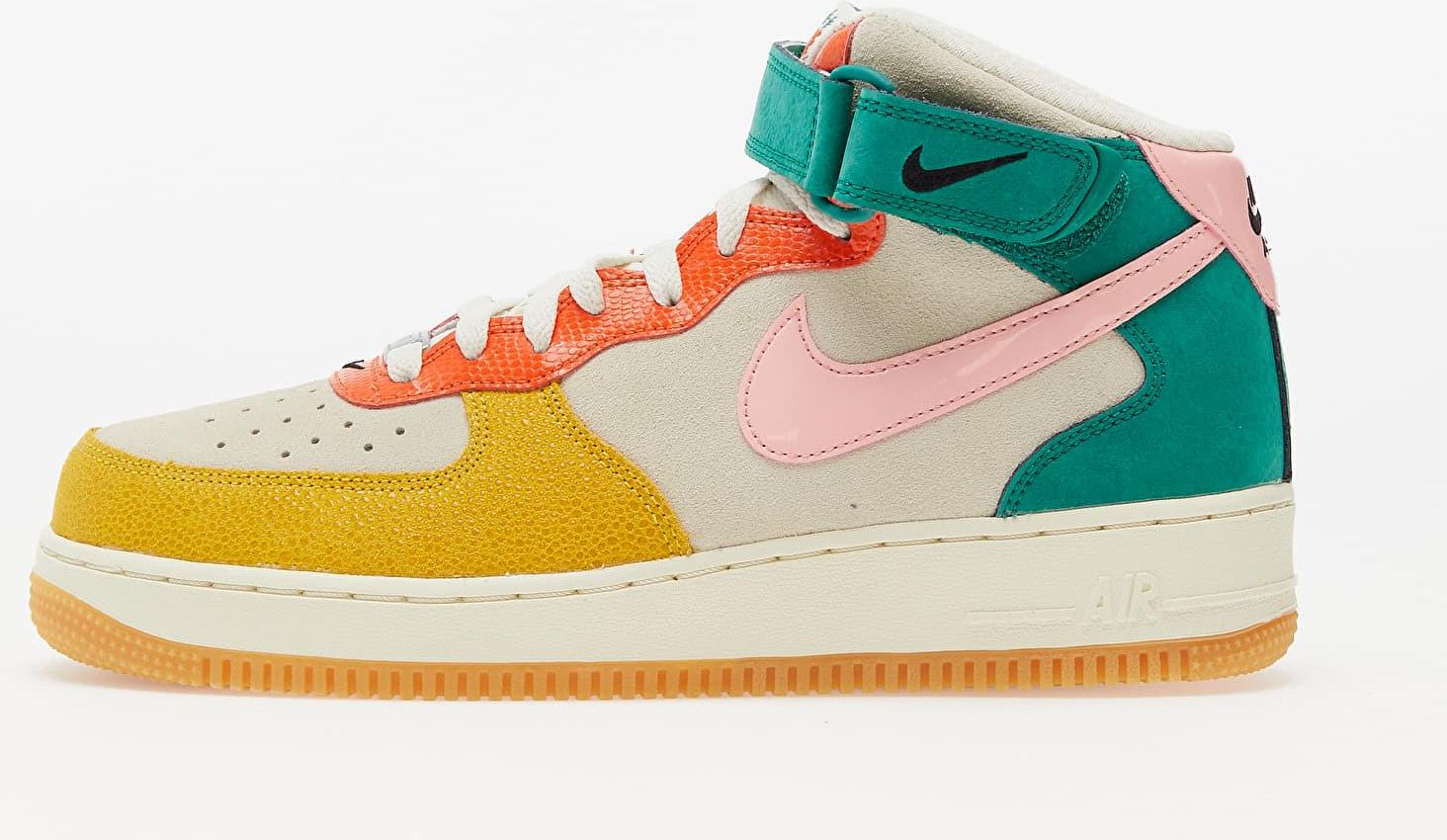 Nike Air Force 1 Mid NH Coconut Milk/ Bleached CoralVivid Sulfur