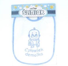 Zdjęcie Power Gift Śliniak Z Haftem Człowiek Demolka - Warta