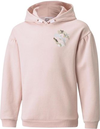 Puma Bluza Dla Dzieci Alpha Hoodie Fl Jasnoróżowa Różowy