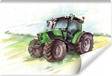 Fototapeta Traktor Akwarela dla Młodzieży 360x240