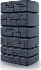 Zdjęcie Zbiornik Na Deszczówkę Prosperplast Tower Stone Antracyt 500L - Łapy