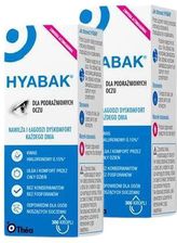 Zdjęcie Hyabak Krople Dla Podrażnionych Oczu 0,15% 2x10ml - Toruń