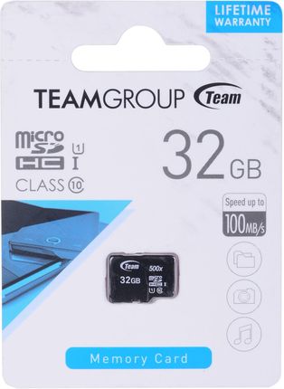 Teamgroup Team Group MicroSDHC 32GB UHS-I Class 10 Team