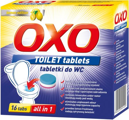 Oxo Tabletki do WC Lemon 16szt.