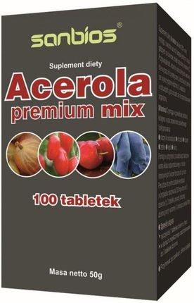 Sanbios Acerola Premium Mix 100 Tab.