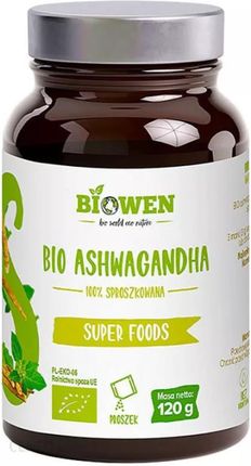 Biodio Biowen - Bio Ashwagandha 400Mg, 120Kaps.