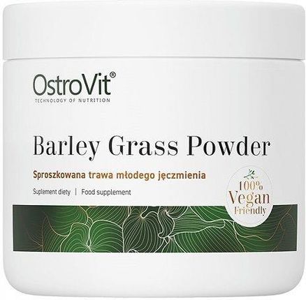 Ostrovit Barley Grass Powder Vege Sproszkowana Trawa Młodego Jęczmienia 200G