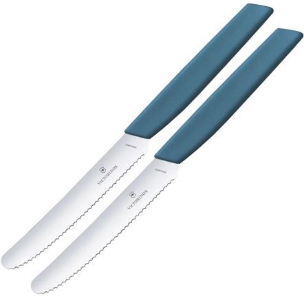 Victorinox Noże Do Warzyw I Owoców Swiss Modern Niebieskie 2Szt