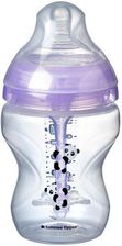 Tommee Tippee Advanced Anti-Colic Butelka Antykolkowa Ze Smoczkiem O Wolnym Przepływie 0M+ Panda 260Ml 42257602