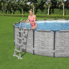 Zdjęcie Lumarko 4-Stopniowa Drabinka Basenowa Flowclear 122 Cm - Sopot
