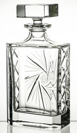 Crystal Julia Karafka Kryształowa Do Whisky Koniaku Pod Grawer Młynek (15882)