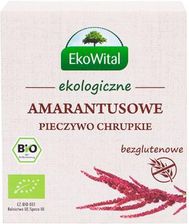 Zdjęcie Ekowital Pieczywo Chrupkie Amarantus B/G Bio 100G Sonrisa - Lubań