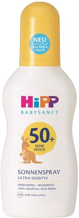 Hipp Babysanft Balsam Ochronny W Sprayu Na Słońce Od 1. Dnia Życia Ultra Sensitiv Spf50+ 150Ml
