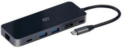 ISY IAD-1024 5w1 USB-C - 2x USB-A/HDMI/2x USB-C/RJ-45 ® KUP TERAZ