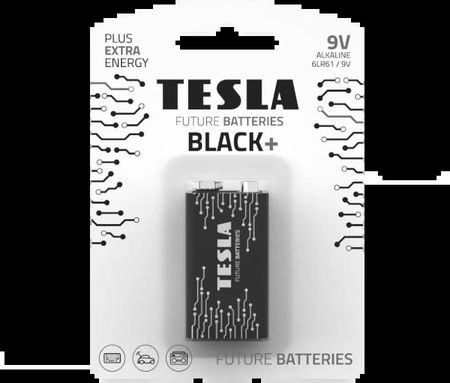 Bateria TESLA 9V Black+