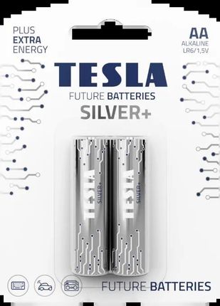 Bateria TESLA AA Silver+ [2 szt.]