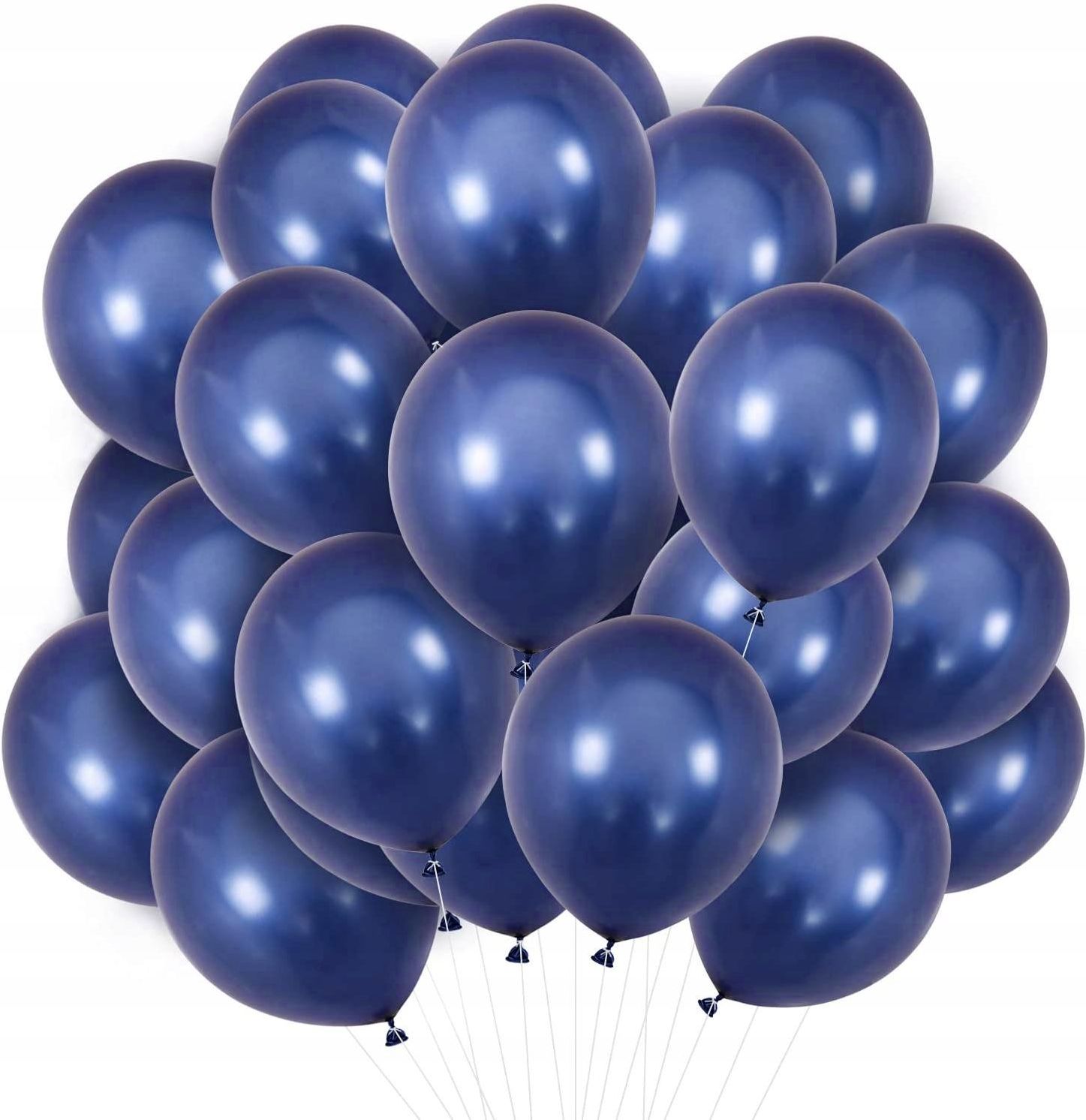 Balony Granatowe C Niebieskie Pastelowe Du E X Blueurodziny