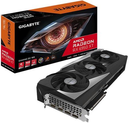 Gigabyte Radeon Rx 6950 Xt Gaming Oc - 16Gb Gddr6 Ram (GVR695XTGAMINGOC16GD)