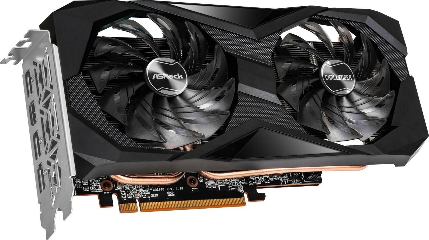 Asrock RX 6650 XT Challenger D OC 8GB GDDR6 (RX6650XTCLD8GO 