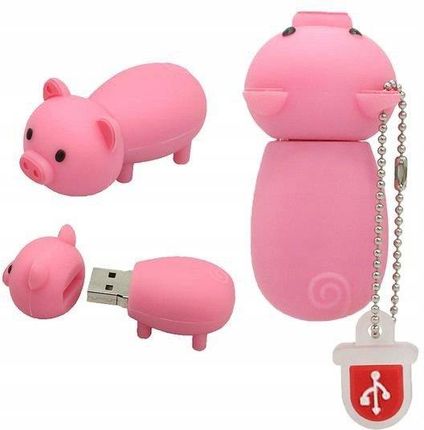 PENDRIVE ŚWINKA PROSIE ŚWINIA PIG PAMIĘĆ USB 8GB