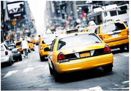 Printedwall Fototapeta 3D Taxi Ny Nowy Jork Usa 250x175 F00146