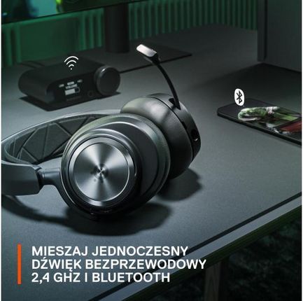 52□ARCTIS NOVA PRO WIRELESS RI0717-2 SteelSeries Arctis Nova Pro - wieloplatformowe bezprzewodowe
