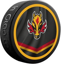 Calgary Flames Krążek Reverse Retro Jersey Souvenir Collector Hockey Puck - Krążki do hokeja