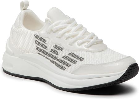 Sneakersy EMPORIO ARMANI - X3X156 XN276 R452 White/Transparent