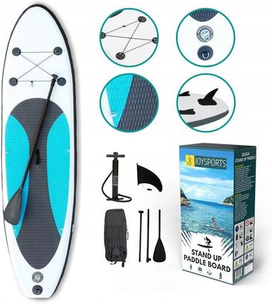 Joysports Deska Sup Stand Up Paddle 300Cm Niebiesko Szara Pdb40001