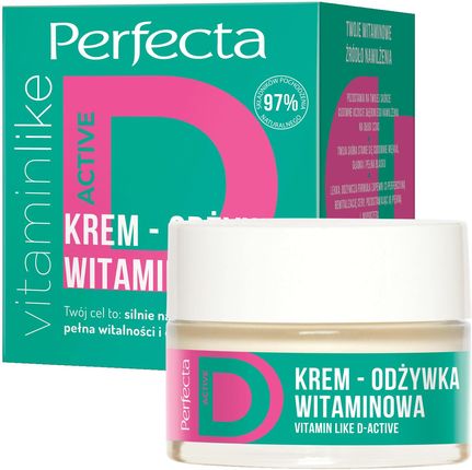 Perfecta Vitamin D Active krem odżywka witaminowa 50 ml