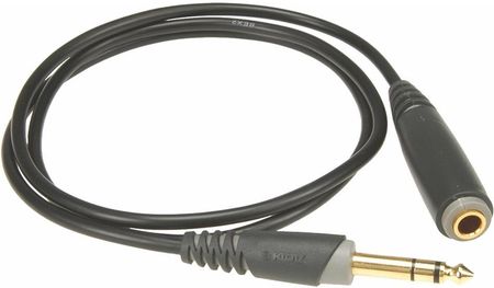 Câble Audio Patch Klotz AU-AJJ0060 - Set De 2 Pièces - Jack 6.35mm Droit/angle - Qualité Pro