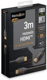REINSTON  ULTRA 3M 8K HDMI 2.1 - ODBIERZ W SKLEPIE! (EK031)  (EK031)